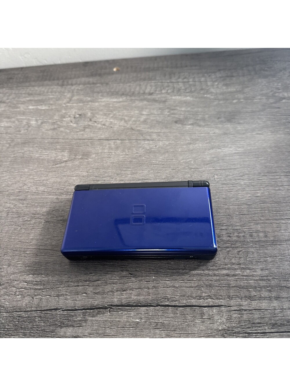 Nintendo DS Lite USG-001 Blue/Black Handheld System LOOSE HINGE